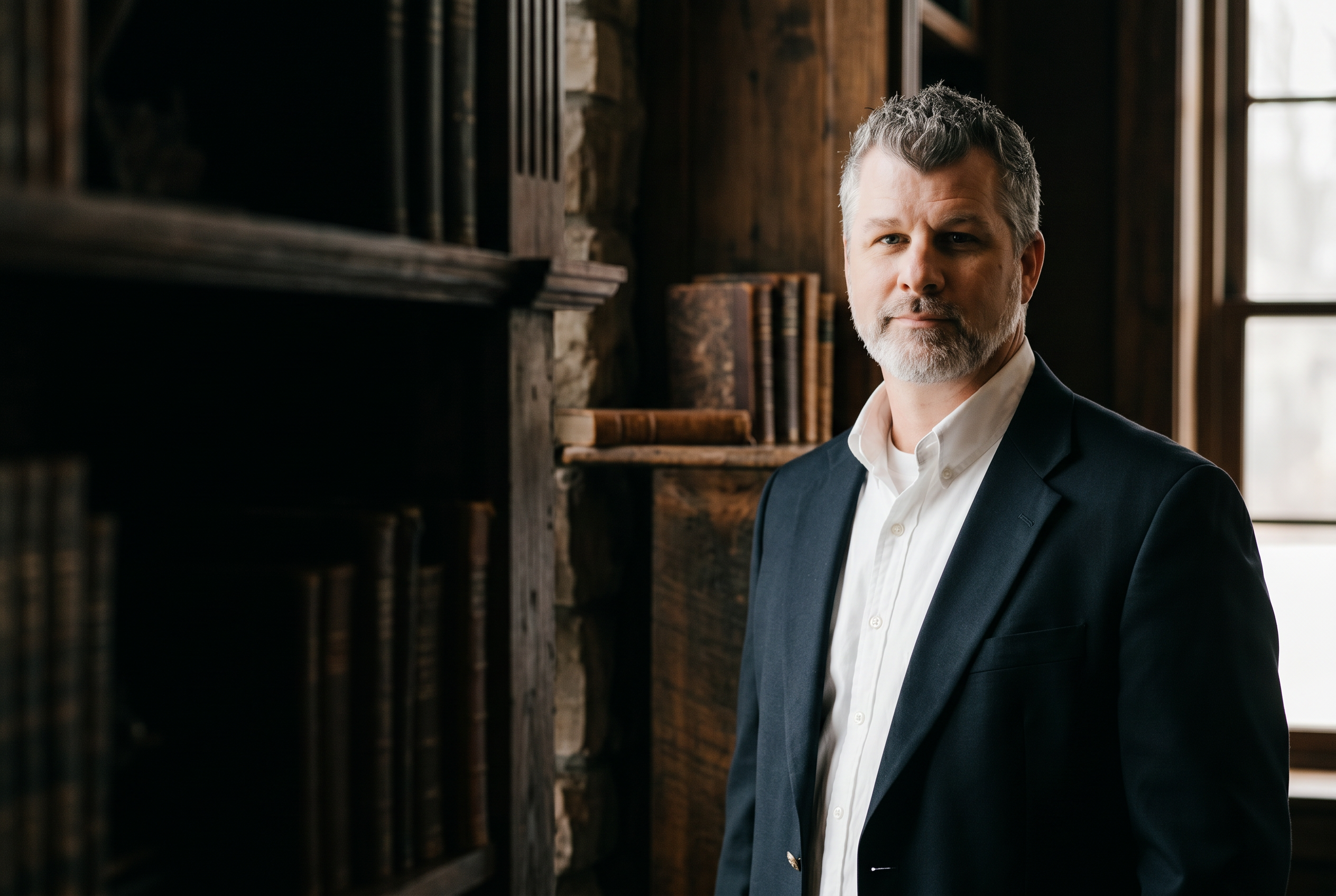 Jamey Foster — editorial portrait for keynote speaking and brand strategy